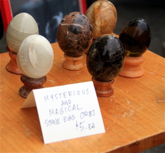 Mysterious & Magical Stone Egg Orbs