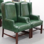 Leather Wingback Chairs (SOLD)