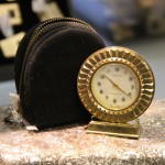 German Brass Travel Clock
