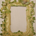 Victorian Ceramic Cherub Frame (SOLD)