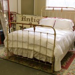 Full Size Antique Vintage and Iron Bed