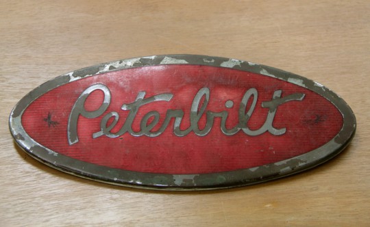 Peterbilt Sign Plate