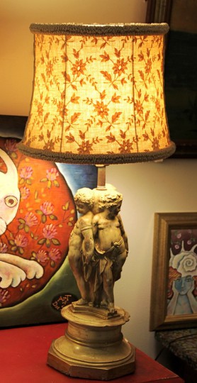 Darling Cherub Lamp
