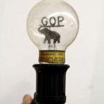 GOP 1948 Convention Souvenir Light Bulb WORKS!!