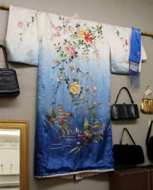 Japanese WWI Kimona and Sash (SOLD)