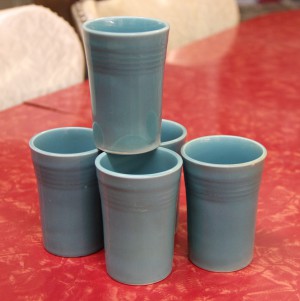 Vintage Fiesta Juice Tumblers