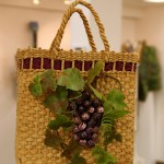 1960's Wicker Purse with Grapes
