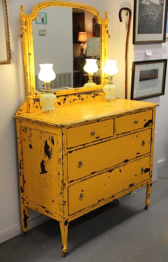 Blindingly Bright Two-Over-Two Dresser (SOLD)