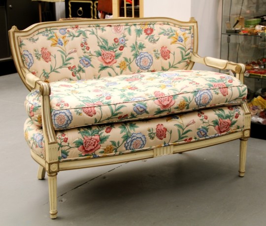 French Provencial Settee