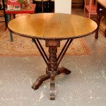 Narrow Drop Leaf Table with Two Drawers (SOLD)