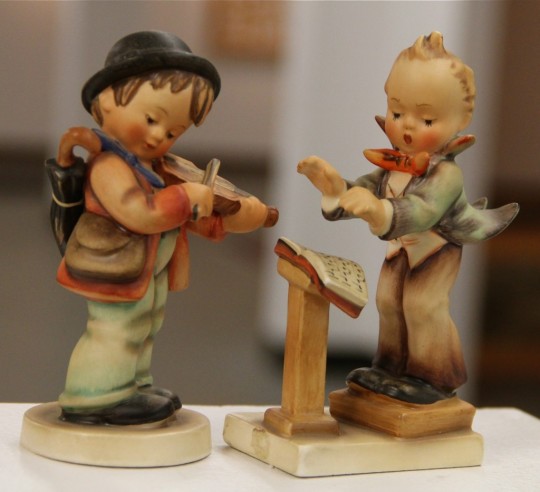 Vintage Hummels - Little Fiddler Boy & Bandleader (SOLD)