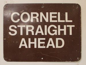 Enamel Cornell Sign (SOLD)
