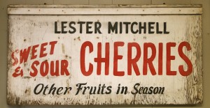 Hand-Lettered Two-Sided Wooden Farm Stand Sign (SOLD)