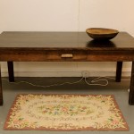 Oak Library Table - Made in Cortland, NY (SOLD)