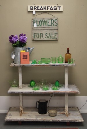 Wonderfully Shabby Three-Tiered Display Stand