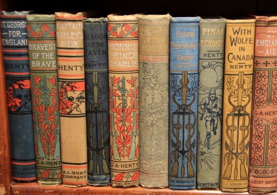 Selection of 19th c. Historical Adventure Stories by G.A. Henty