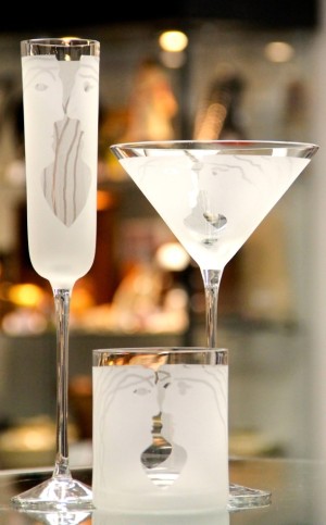 Vintage DB Face Barware