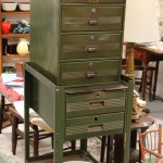 Parent Metal Products Inc, Two-PIece Six-Drawer Cabinet (SOLD)