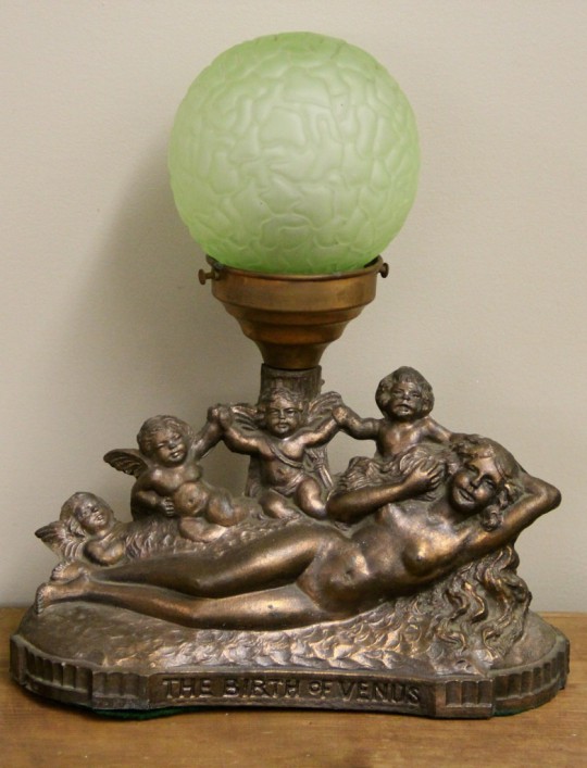 Birth of Venus Figural Lamp