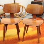 Pair of Thonet 1950's Bentwood Chairs