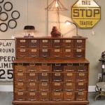 Fabulous Oak Multi-Drawer with Apothecary Hardware Early 1900's (SOLD)