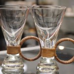Rare Vintage Russell Wright Pilsner Glasses