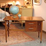 Fabulous Lane Desk and Globes (SOLD)