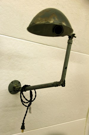 Industrial Wall-Mount Lamp (SOLD)