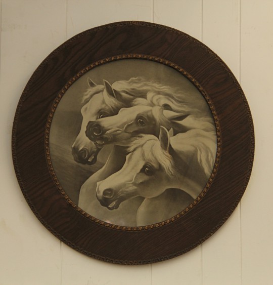 Pharaoh's Horses Print in Period Frame (SOLD)