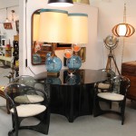 1960's Steen Ostergaard Lucite Dining Set & Vintage Swag Lamps (SOLD)