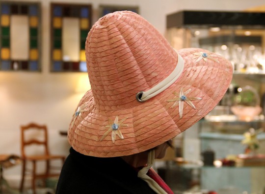 Pretty Pink Vintage Hat - Made in Italy