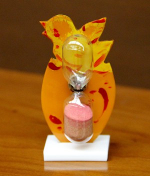 Scarce Bakelite Chick on Egg Timer