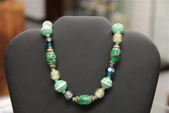 Vintage Coro Venetian Glass Beads
