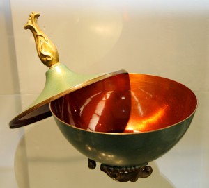 Vintage Metal Candy Dish