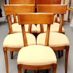 Eight French Buck Chairs