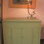 Sweet Little Cupboard $95; "Regency" Inspired Lamp (not old) $51 ~ Dealer 10