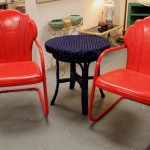 Vintage Metal Spring Chairs (SOLD)