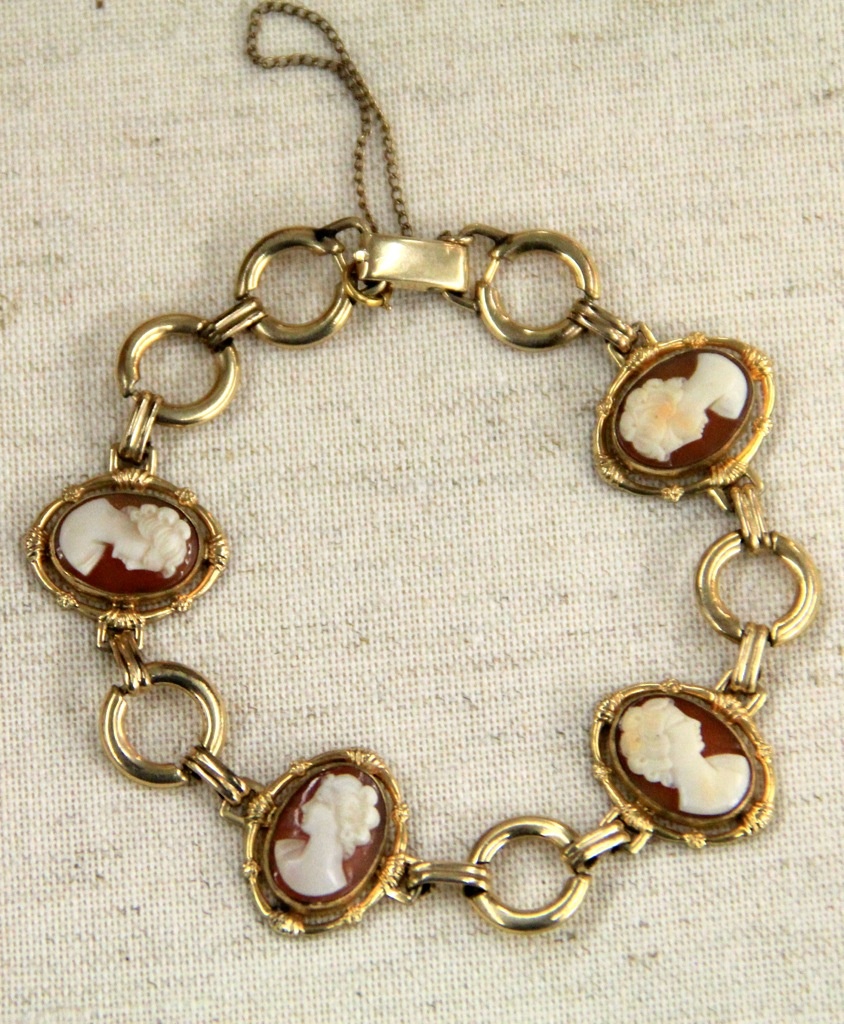 FOUND in ITHACA » Four-Cameo Bracelet (SOLD)